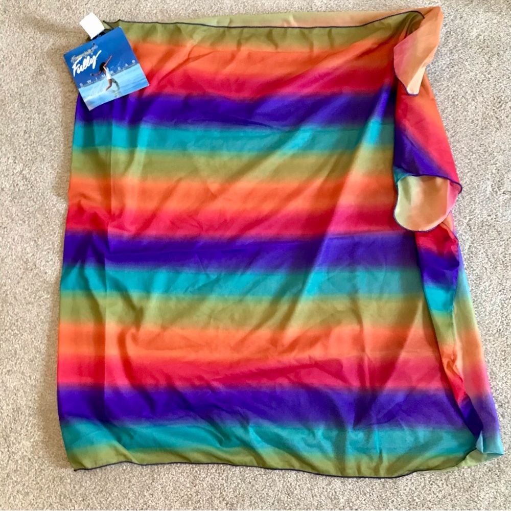 Exquisite Form NWT swim suit wrap skirt. gorgeous/ swim suit cover up skirt